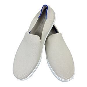 Rothy’s The Original Slip On Sneaker Sand Cream 8.5 Casual Comfort
